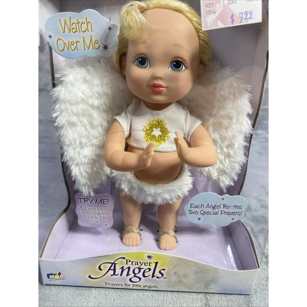 VTG MGA Collectable Prayer Angels‎ Doll For Little Angels 2 Prayers UNTESTED NEW